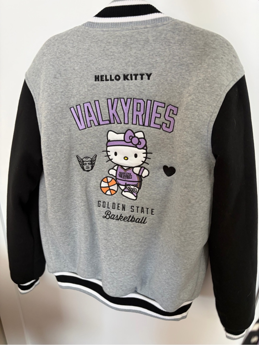 Hello Kitty Reversible Valkyries Varsity Jacket